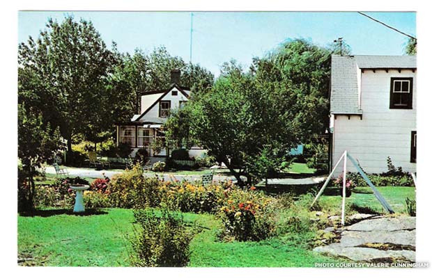A postcard of Rock Rest in its heyday in 1959, given to guests as a souvenir. Credit: Valerie Cunningham